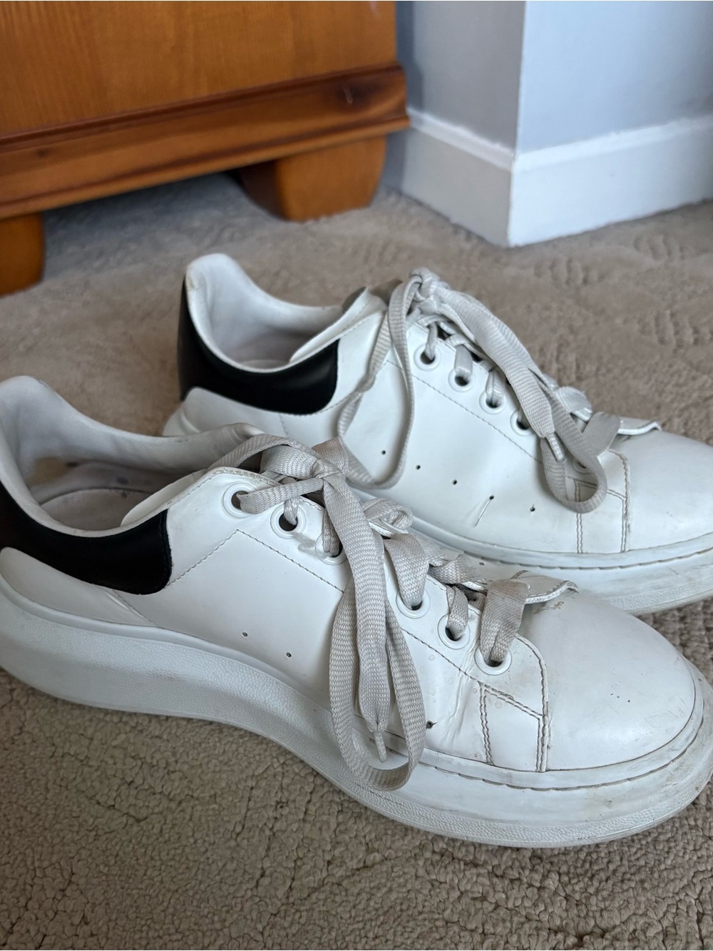 ALEXANDER MCQUEENS OVERSIZED SNEAKERS
